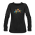 Women's Premium Long Sleeve T-Shirt - Skateboarding Cat And Dog - black